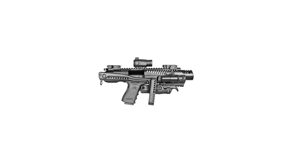 FAB Defense KPOS 2nd Gen for Jericho 941 Handguns W/UAS Stock, Black, KPOSG2DJ941