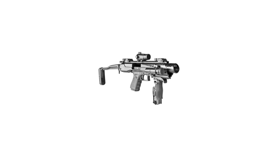 FAB Defense KPOS 2nd Gen for Jericho 9mm Polymer HandgunsW/UAS Stock, Black, KPOSG2DJ941PL