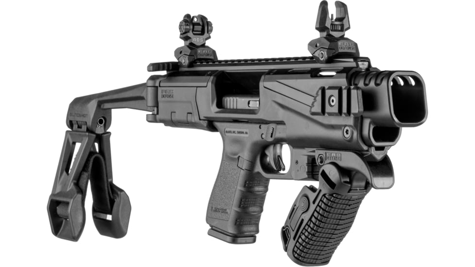 FAB Defense KPOS Advanced Scout Slingshot, Black, fx-kscoutslab