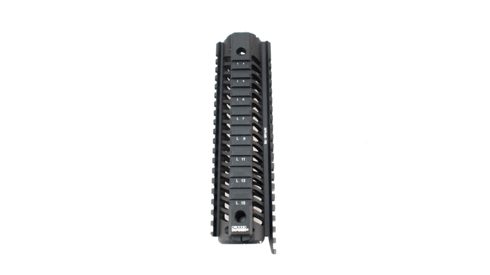 FAB Defense M16 Aluminum Quad Rail Handguard, Mid-length, Black, FX-NFRM5