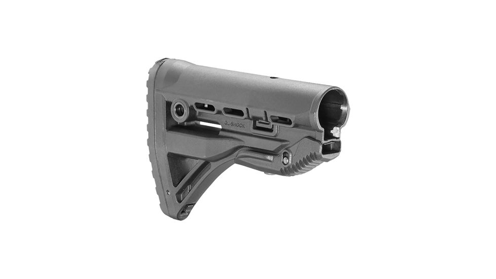 FAB Defense GLSHOCK AR-15/M16/M4 Recoil Reducing Stock Polymer, Black, FX-GLSHOCK