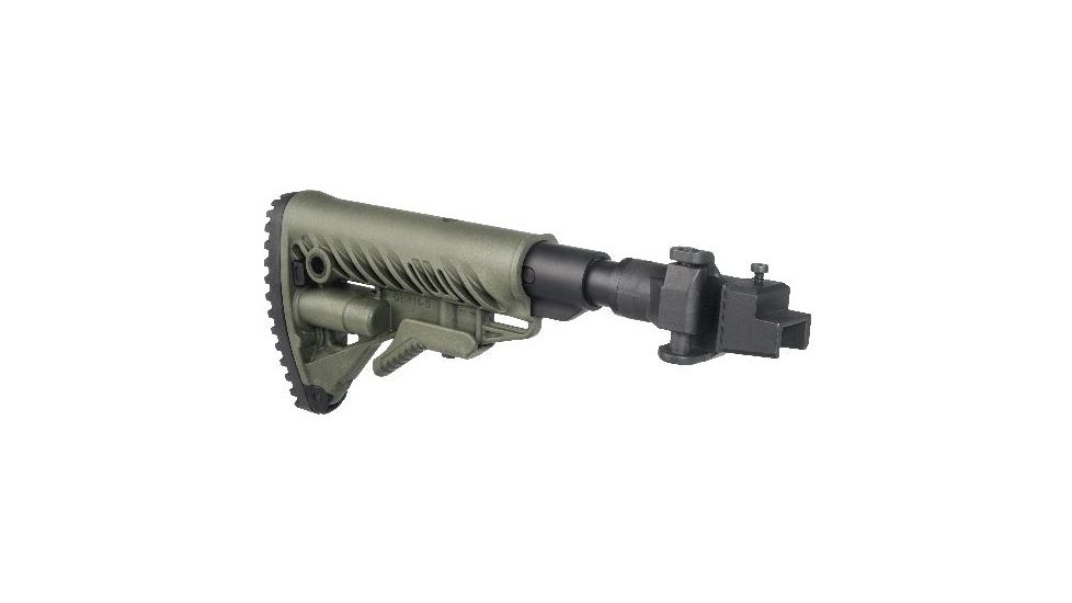 FAB Defense M4 Folding, Collapsible Buttstock w/ Shock Absorber for AK47 (Metal Joint), FX-M4AKSBG