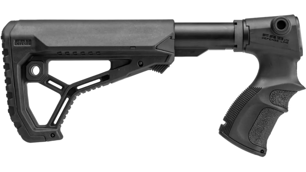 FAB Defense M4 Folding Buttstock for Remington 870, Black, AGRF870-FK