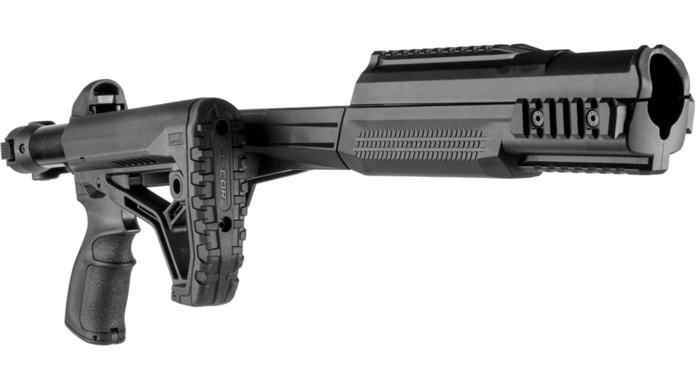 FAB Defense M4 SKS Complete Chassis System, w/ M4 Buttstock, Black, FX-M4SKSB