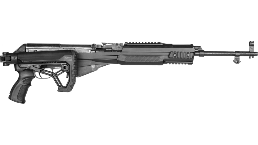 FAB Defense M4 SKS Complete Chassis System, w/ M4 Buttstock, Black, FX-M4SKSB