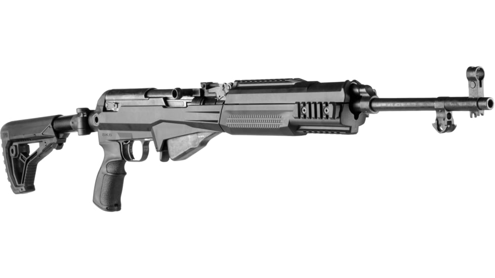 FAB Defense M4 SKS Complete Chassis System, w/ M4 Buttstock, Black, FX-M4SKSB