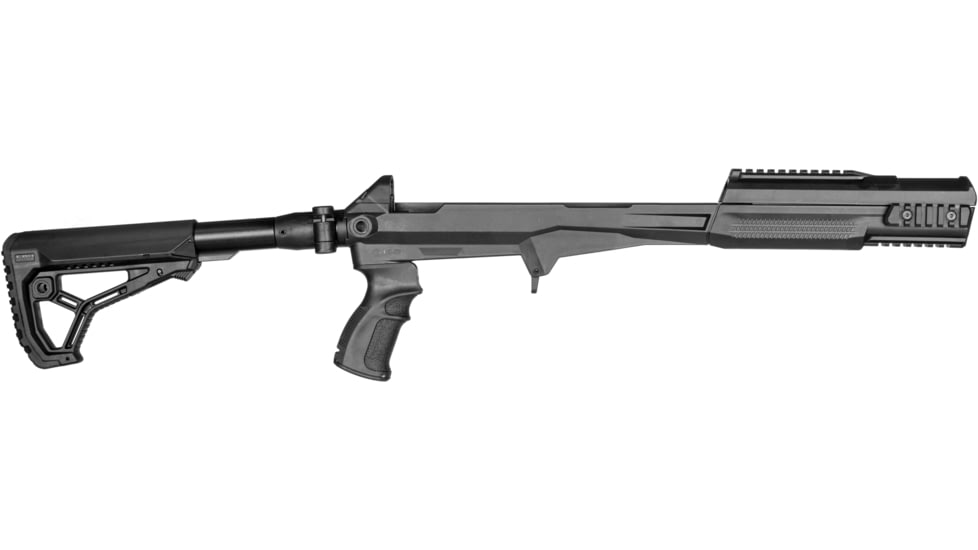 FAB Defense M4 SKS Complete Chassis System, w/ M4 Buttstock, Black, FX-M4SKSB