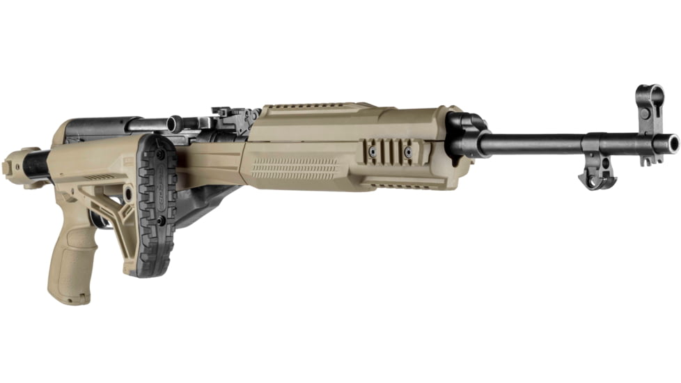 FAB Defense M4 SKS Complete Chassis System, w/ M4 Buttstock, FDE, FX-M4SKST