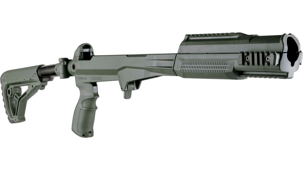 FAB Defense M4 SKS Complete Chassis System, w/ M4 Buttstock, OD Green, FX-M4SKSG