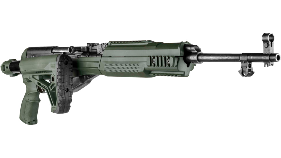 FAB Defense M4 SKS Complete Chassis System, w/ M4 Buttstock, OD Green, FX-M4SKSG