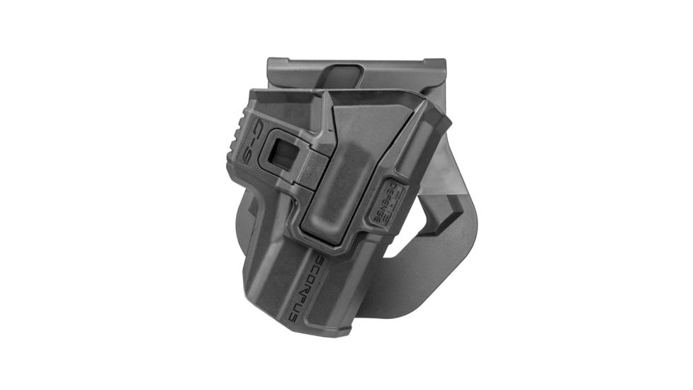 FAB Defense Model M24 Kydex Holster for 1911 Models, Paddle, Ambidextrous, Black, SC-24P1911B