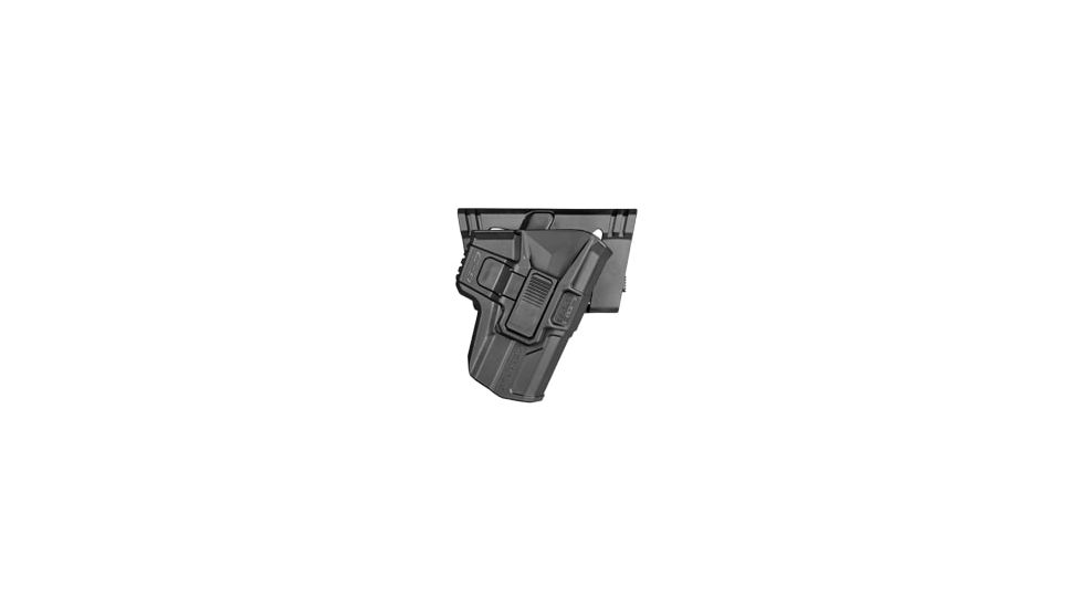 Scorpus Model M24 Holster for Glock .45 W/Level 2 Retention, Paddle, Right Hand, Black, SC-24PG21RB