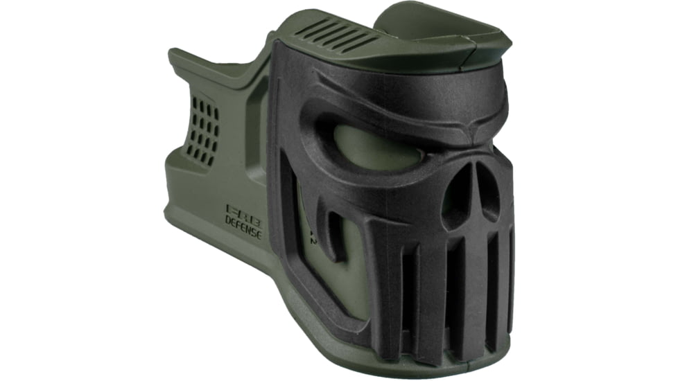 FAB Defense MOJO Improved Mag-Well Mask Vigilante Skull, Black, FX-MOJO-VIGB