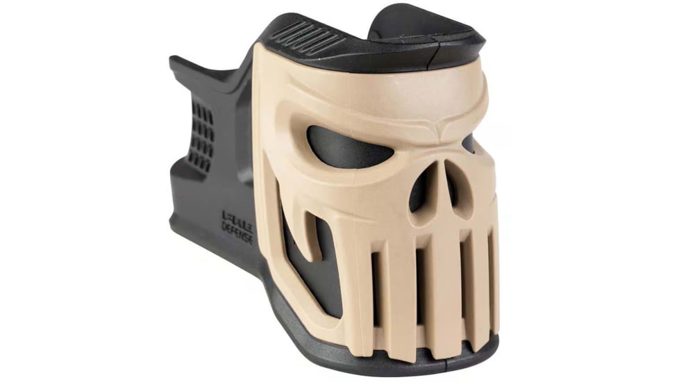 FAB Defense MOJO Improved Mag-Well Mask Vigilante Skull, Flat Dark Earth, FX-MOJO-VIGT