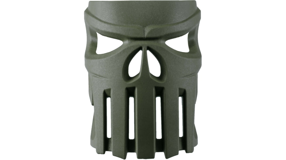 FAB Defense MOJO Improved Mag-Well Mask Vigilante Skull, OD Green, FX-MOJO-VIGG