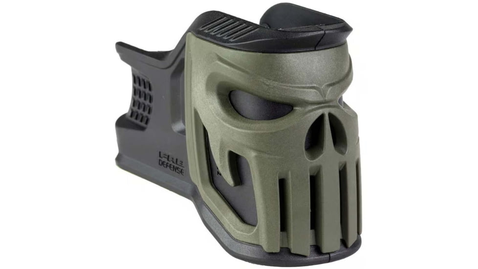 FAB Defense MOJO Improved Mag-Well Mask Vigilante Skull, OD Green, FX-MOJO-VIGG