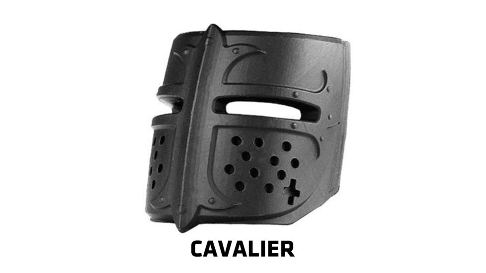 FAB Defense Mojo Magwell Grip w/Tactical Grip and Insert,Cavalier Design, Black MOJO-C-B