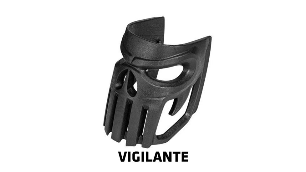 FAB Defense Mojo Magwell Grip w/Tactical Grip and Insert,Vigilante Design, Black MOJO-V-B