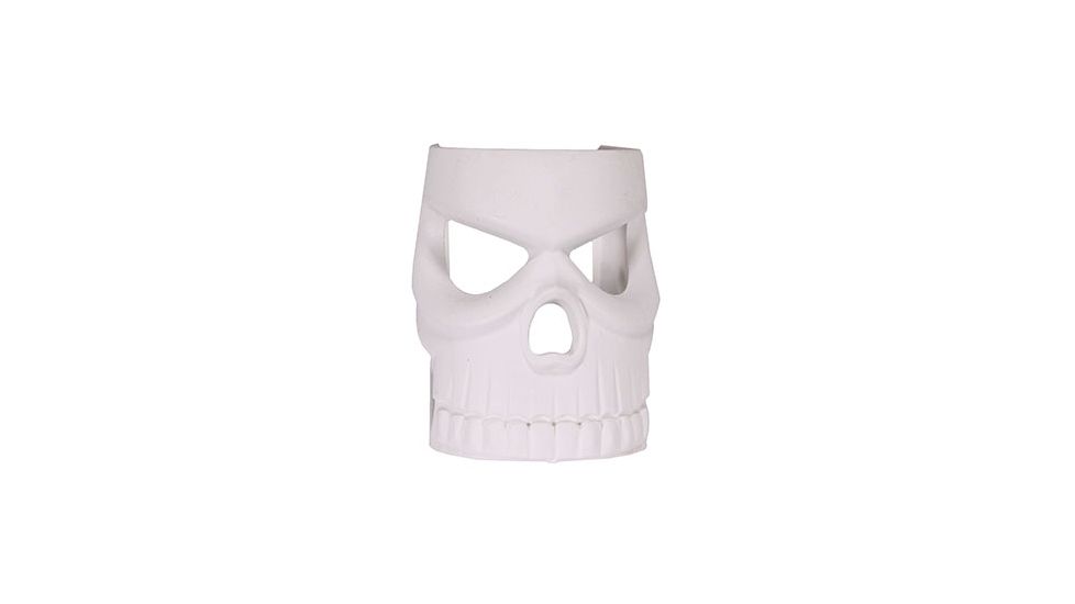 FAB Defense Mojo Replaceable Decorative Insert, Skull, White, MOJO-HAVT-W