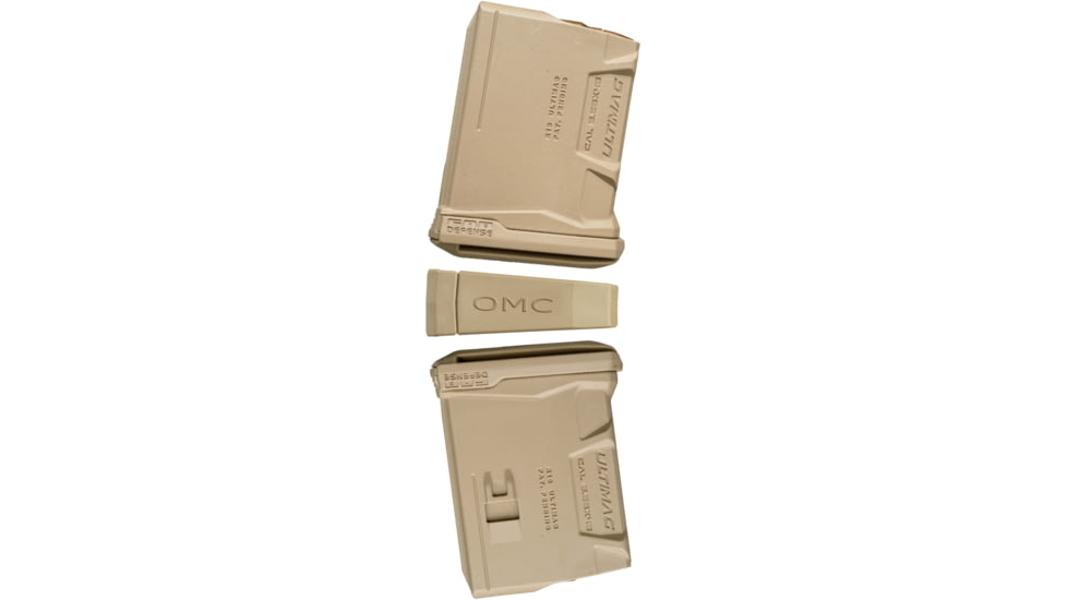 FAB Defense OMC Ultimag 10R Dual Magazine Coupler Kit, FDE, fx-omckt