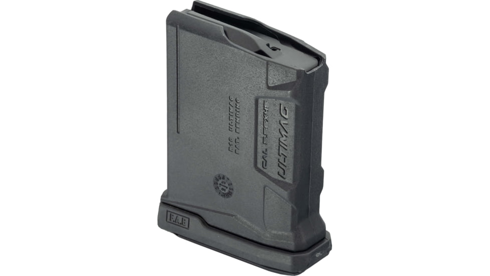 FAB Defense OPMOD Ultimag 5.56 AR-15 10 Round Magazine, Grey, FX-UMAGR10-OPMOD Grey