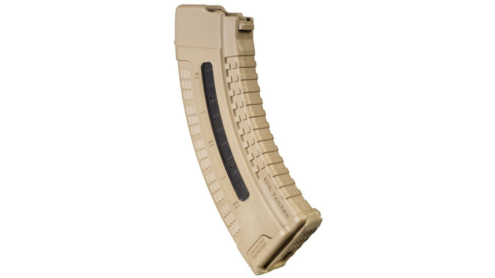 FAB Defense Polymer Ultimag AK47/74, 7.62x39mm, 30 Rounds Rifle Magazine, Flat Dark Earth, fx-umagakr30t