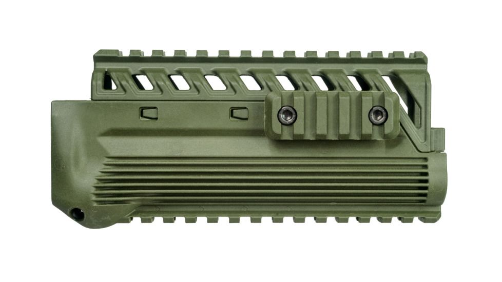 FAB Defense PRG IWI Galil Polymer Picatinny Quad Rail Handguard, 7.32in, OD Green, FX-PRGG