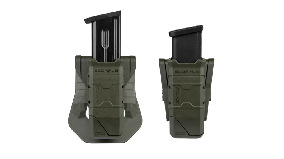 FAB Defense QL-9 Single Magazine Pouch &amp; Quick Loader, FDE, sc-ql9t