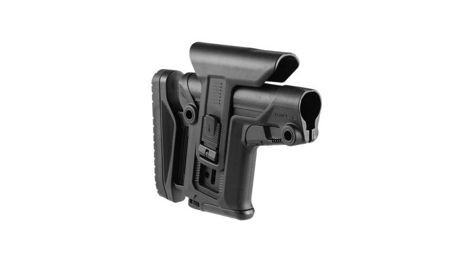 FAB Defense R.A.P.S - Rapid Adjustment Precision Stock - Collapsible, Black, 152-194mm H / 203-235mm L, fx-rapscb