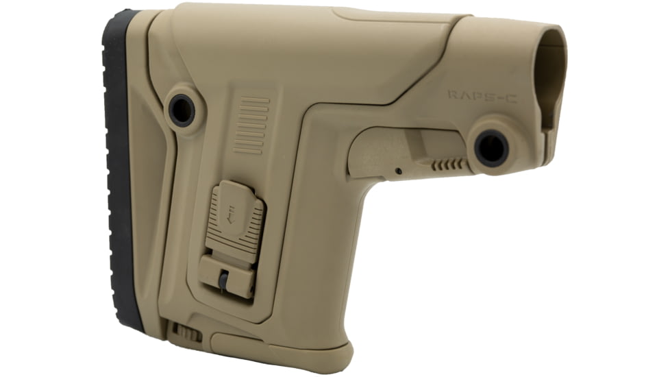 FAB Defense R.A.P.S - Rapid Adjustment Precision Stock - Collapsible, Flat Dark Earth, 152-194mm H / 203-235mm L, fx-rapsct