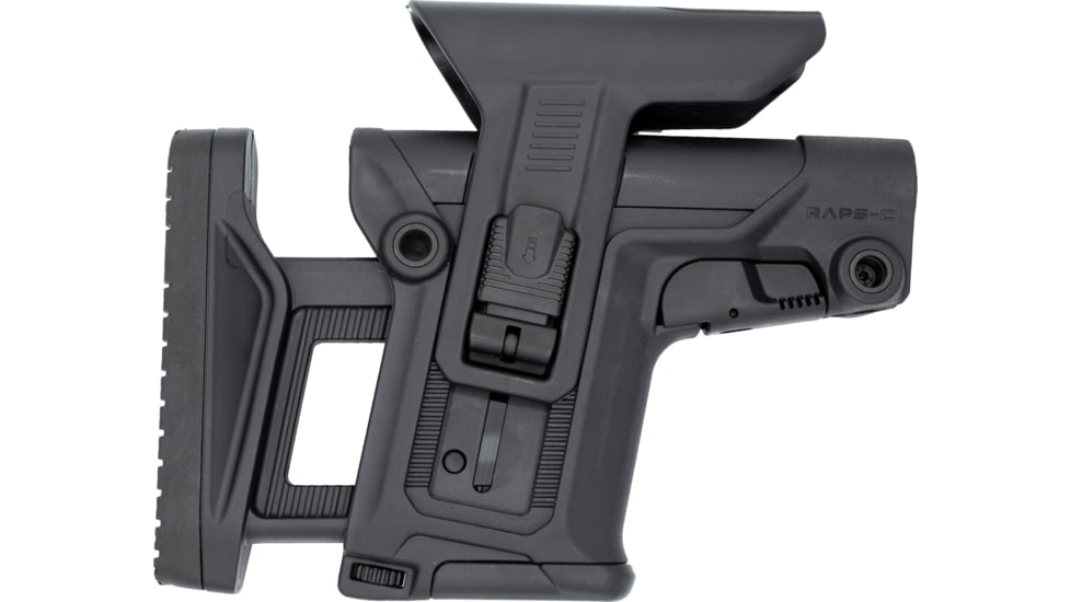 FAB Defense R.A.P.S - Rapid Adjustment Precision Stock - Collapsible, Grey, 152-194mm H / 203-235mm L, fx-rapscgr