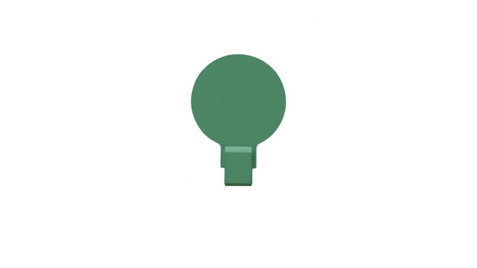 RTS Targets Racket Swinging/Falling P-J Target,200mm,Green, fx-pjg