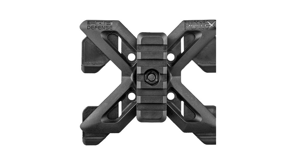 FAB Defense Rotating Picatinny Rail for Molle, Black, SC-RPRM