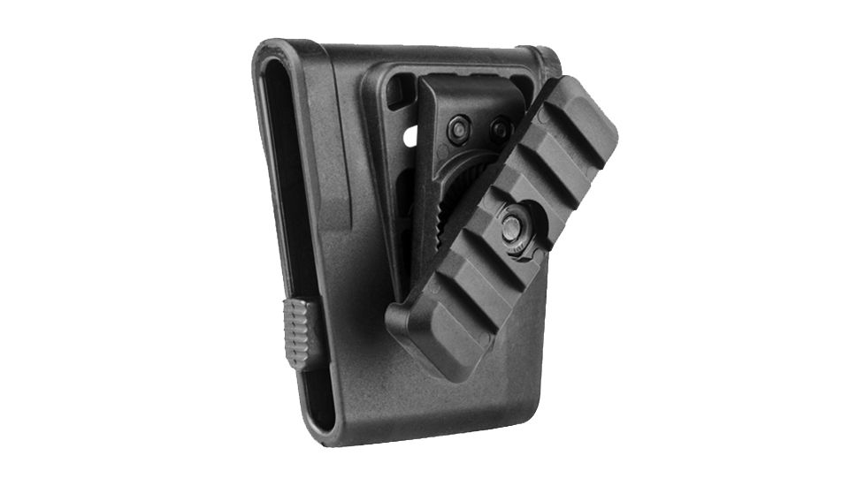 FAB Defense Rotating Picatinny Rail W/Belt Clip, Black, SC-RPRB