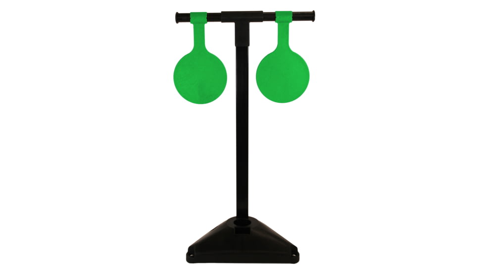 FAB Defense RTS Dual Swinging Racket Reactive Target System, Green, SWINGRACK-G