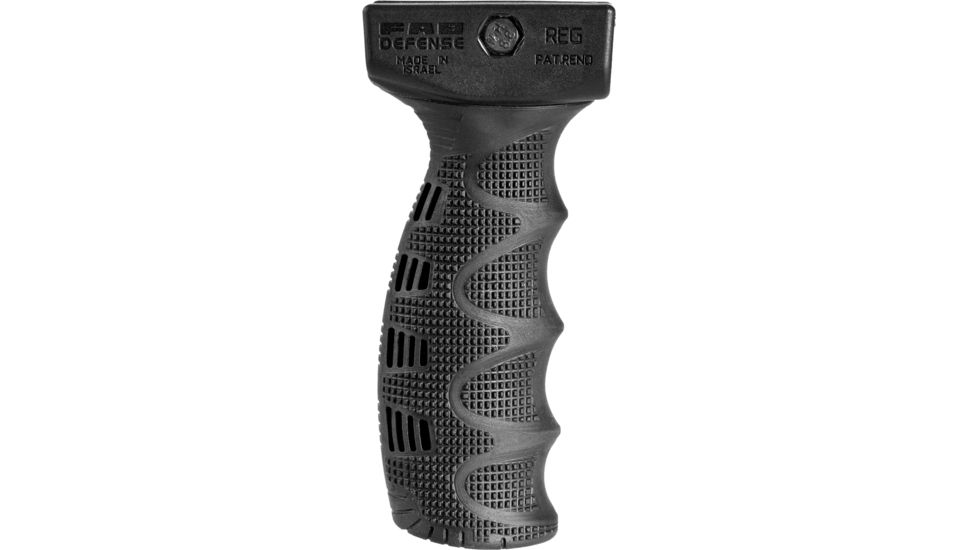 FAB Defense Rubber Overmolded Ergonomic Foregrip, Black, FX-REGB