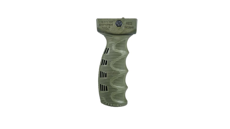 FAB Defense Rubber Overmolded Ergonomic Foregrip, OD Green, FX-REGG