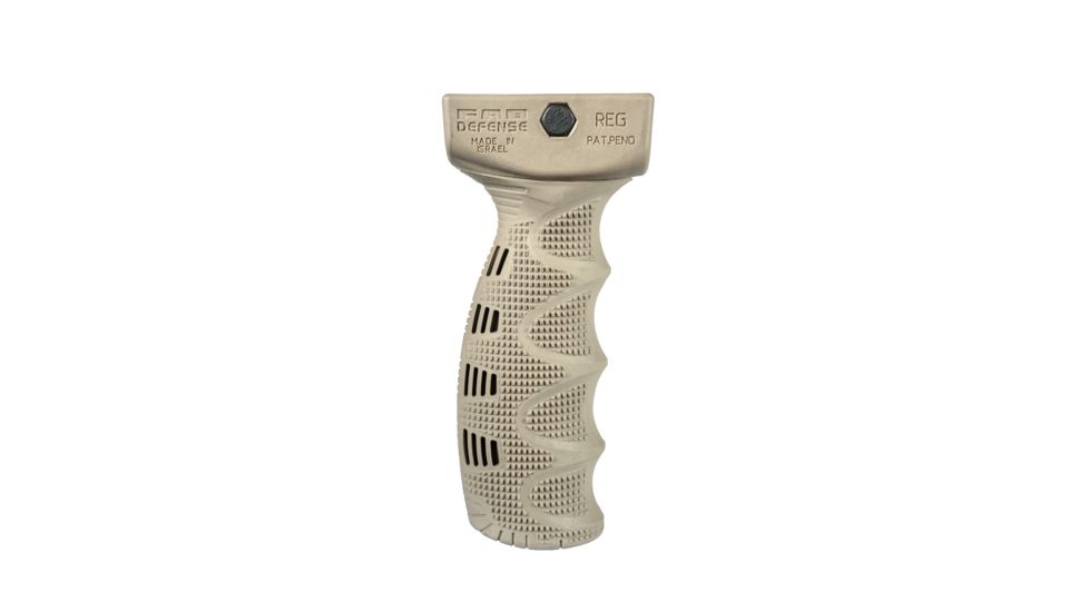 FAB Defense Rubber Overmolded Ergonomic Foregrip, Tan, FX-REGT