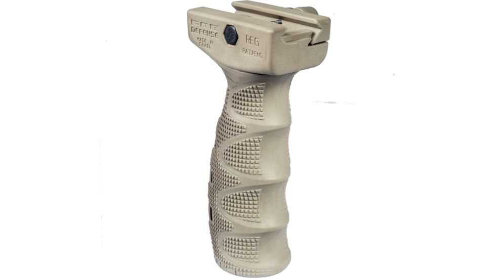 FAB Defense Rubber Overmolded Ergonomic Foregrip, Tan, FX-REGT