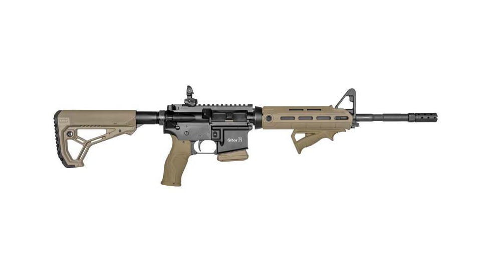 FAB Defense Rubberized M-LOK Compatible Ergonomic Pointing Foregrip, FDE, fx-ptkmt