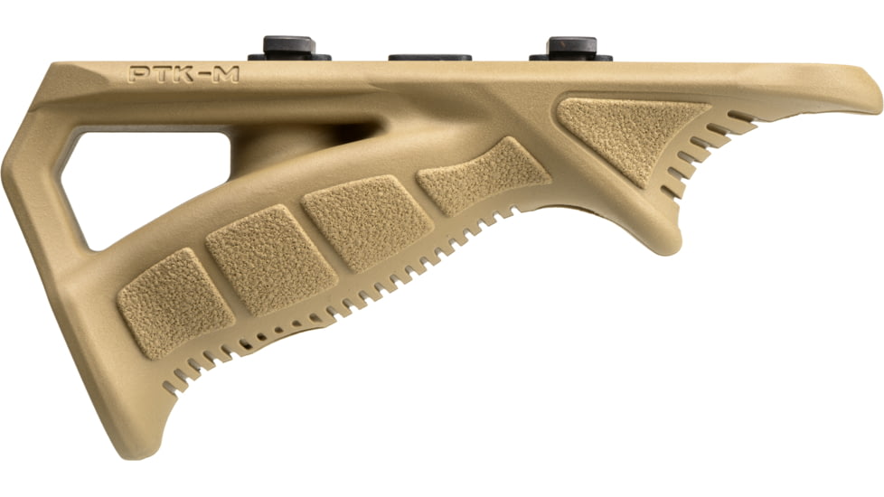FAB Defense Rubberized M-LOK Compatible Ergonomic Pointing Foregrip, FDE, fx-ptkmt