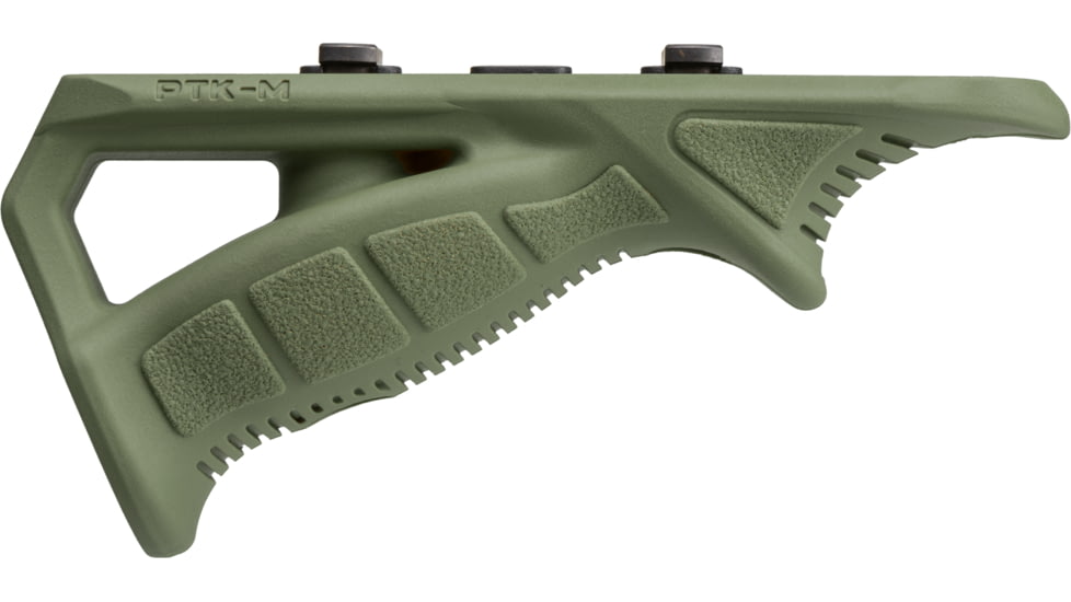 FAB Defense Rubberized M-LOK Compatible Ergonomic Pointing Foregrip, ODG, fx-ptkmg