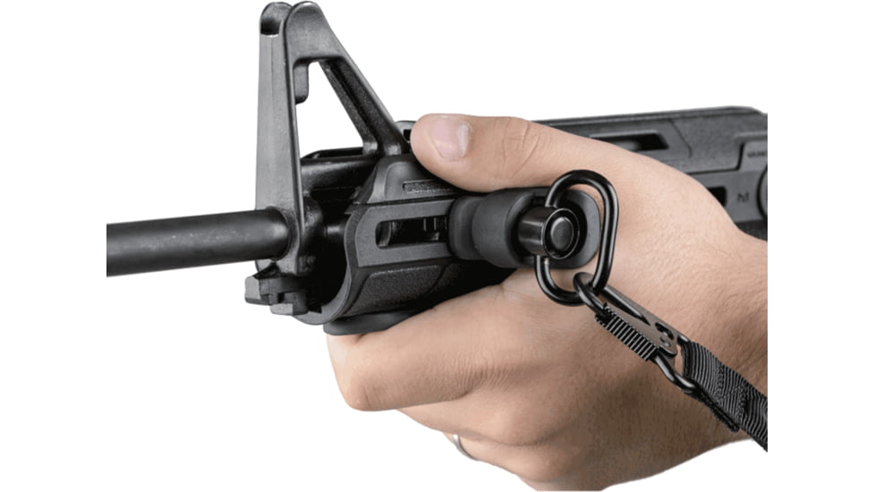 FAB Defense Rubberized M-LOK Compatible Ergonomic Pointing Grip Combo Pack, Black, fx-ptkmcb
