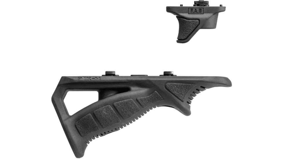 FAB Defense Rubberized M-LOK Compatible Ergonomic Pointing Grip Combo Pack, Black, fx-ptkmcb