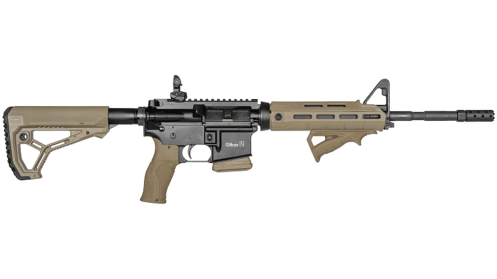 FAB Defense Rubberized M-LOK Compatible Ergonomic Pointing Grip Combo Pack, FDE, fx-ptkmct