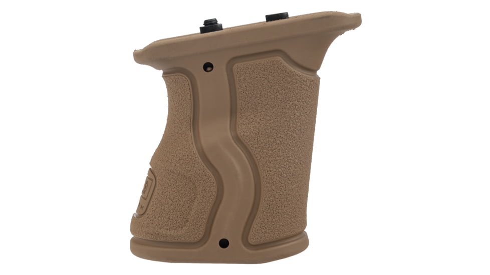 FAB Defense Rubberized M-LOK Compatible Short Ergonomic Forward Grip, FDE, fx-gradmt