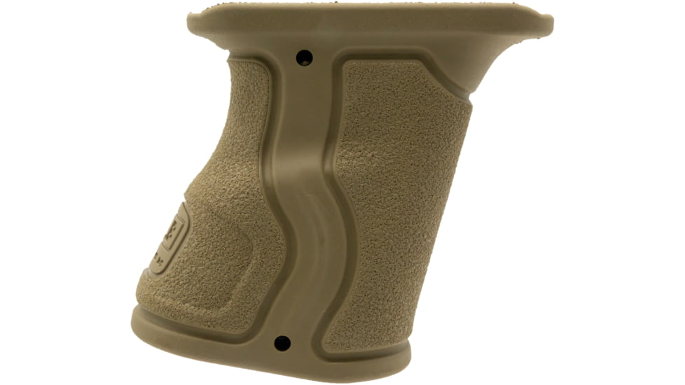 FAB Defense Rubberized M-LOK Compatible Short Ergonomic Forward Grip, FDE, fx-gradmt