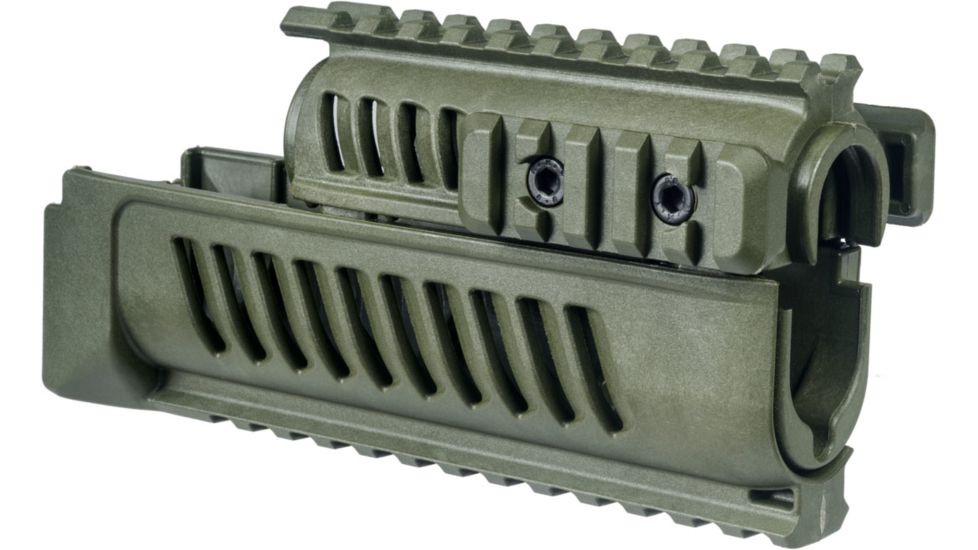 FAB Defense Upper and Lower Handguard Rail System Set for AK-47/74, OD Green, FX-AK47G