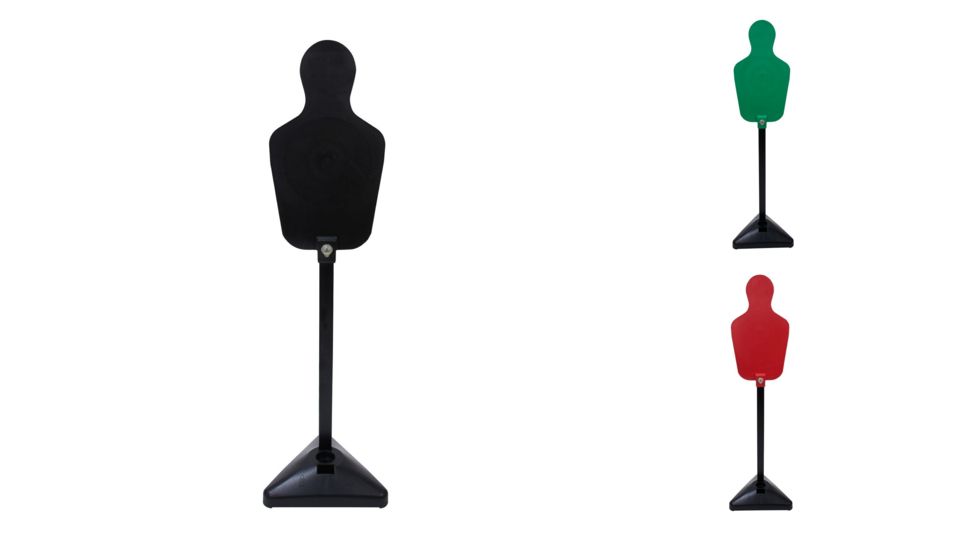 FAB Defense Single Spark-Reactive 3 Hit Night Range Complete Target, Black, Green, Red