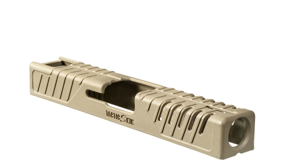 FAB Defense TACSKIN 19 Snap-On Slide Cover For Glock 19, Flat Dark Earth, fx-tacs19t